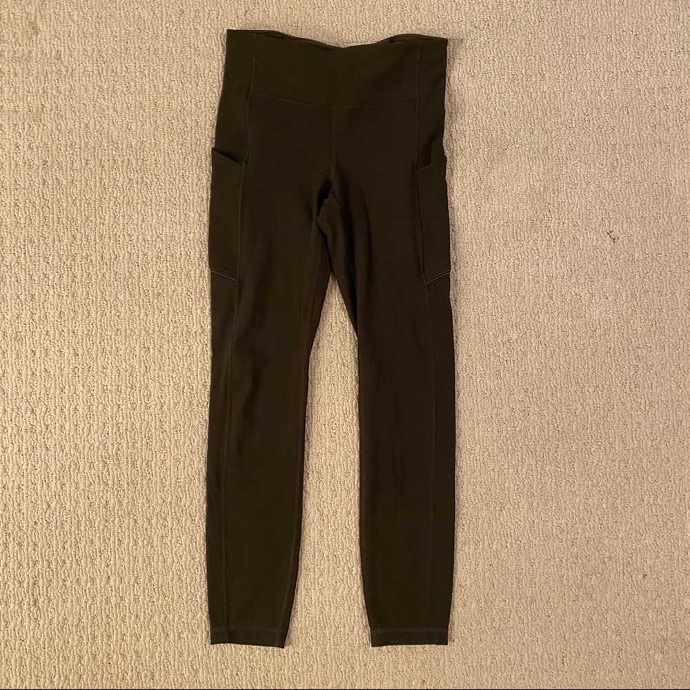 Lulu Leggings Dark Green